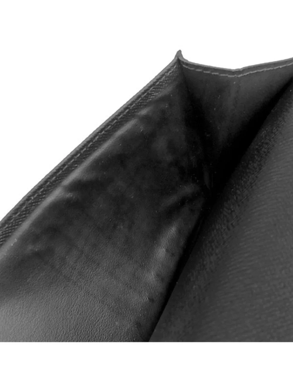 Louis Vuitton Wallet Zippy Vertical Damier Graphite Canvas Silver Zip Around